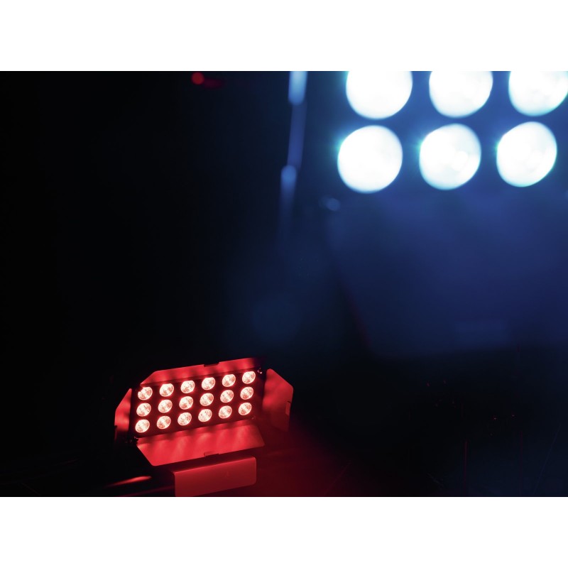 EUROLITE LED CLS-18 QCL RGB/WW 18x7W - Panel LED - 13