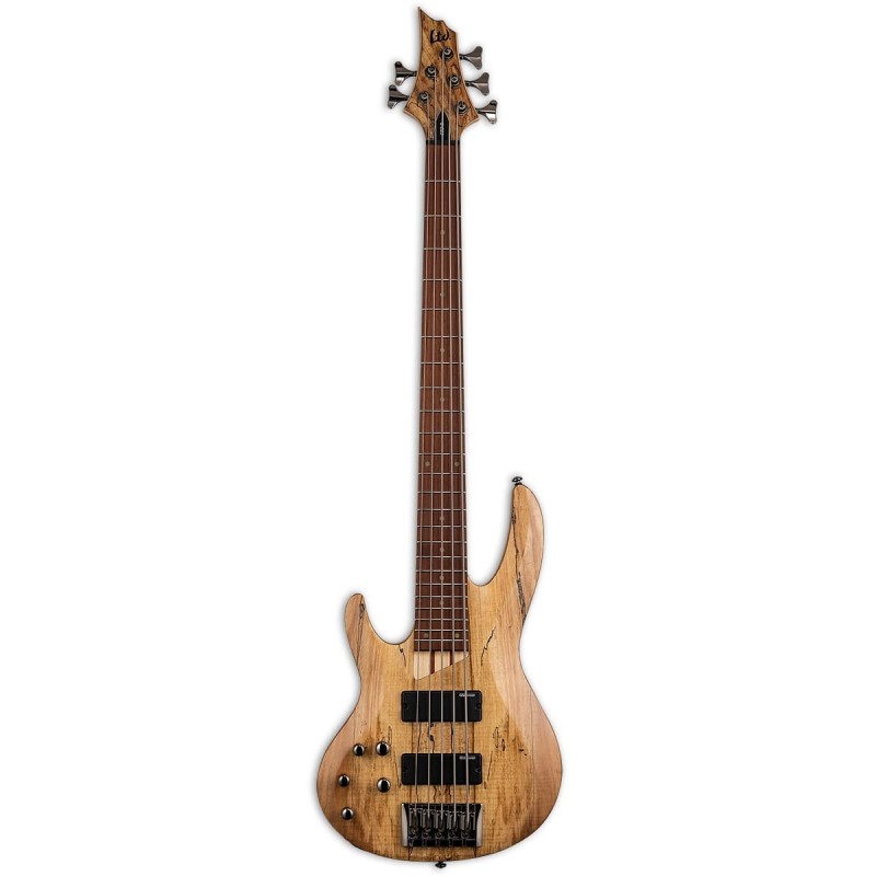 LTD B-205SM Natural Satin LH - gitara basowa - 1