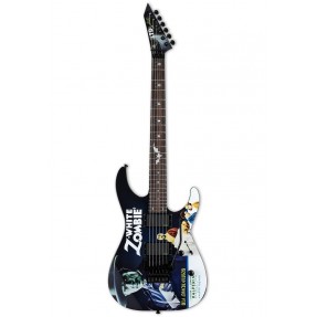 LTD KH-WZ Kirk Hammett Signature White Zombie Black - gitara elektryczna - 1