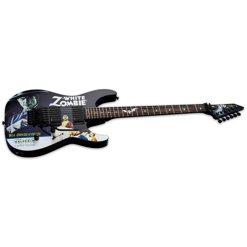 LTD KH-WZ Kirk Hammett Signature White Zombie Black - gitara elektryczna - 3