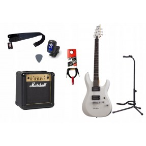 Gitara Elektryczna + Wzmacniacz 10W Kabel Zestaw 1029 - 1