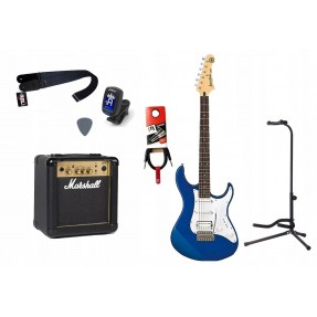 Gitara Elektryczna + Wzmacniacz 10W Kabel Zestaw 1025 - 1