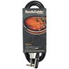 RockCable RCL 30253 D6 - Kątowy kabel instrumentalny (6.3 mm), 3 m - czarny - 3