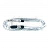RockCable RCL 30253 D6 SILVER - Kątowy kabel instrumentalny (6.3 mm), 3 m - srebrny - 1