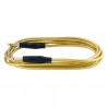 RockCable RCL 30203 D6 GOLD - Kabel instrumentalny (6.3 mm), 3 m - złoty - 1