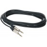 RockCable RCL 30206 D6 - Kabel instrumentalny (6.3 mm), 6 m - czarny - 1