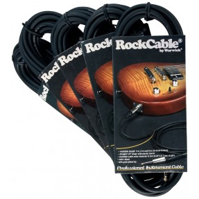 RockCable RCL 30209 D7 - Kabel instrumentalny (6.3 mm), 9 m - czarny - 1