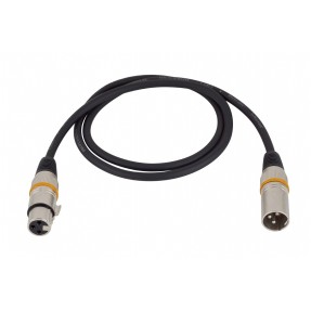 RockCable RCL 30351 D6 - Kabel mikrofonowy XLR / XLR - 1 m - 1
