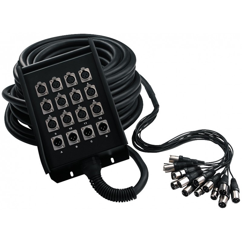 RockCable RCL 30910 - Kabel multicore + Stage Box - 30 m - 1