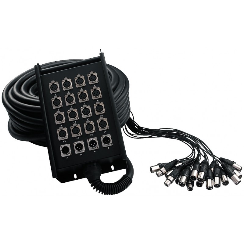 RockCable RCL 30920 - Kabel multicore + Stage Box - 30 m - 1