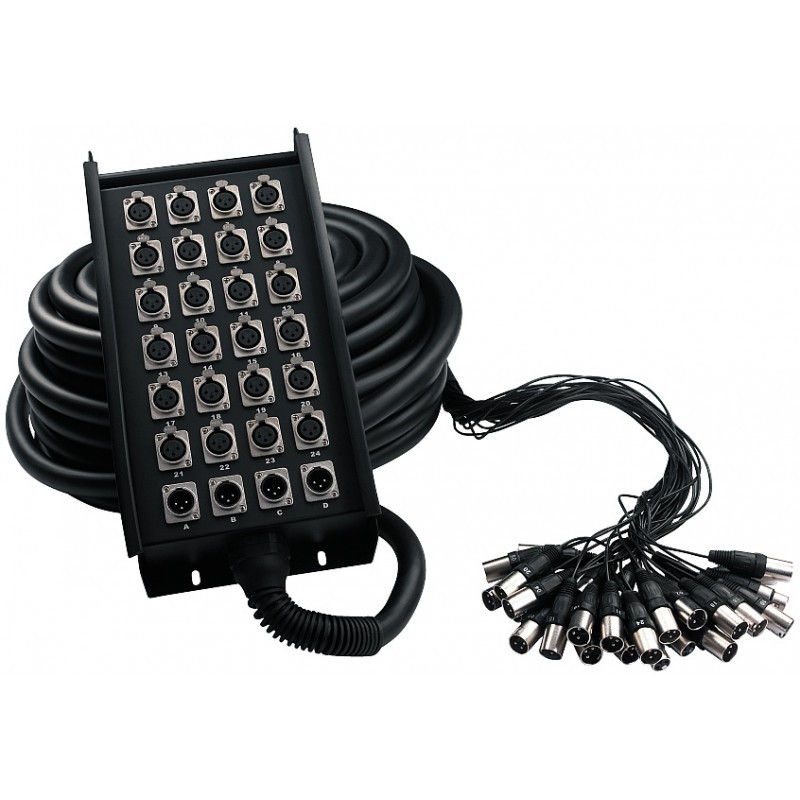 RockCable RCL 30925 - Kabel multicore + Stage Box - 30 m - 1