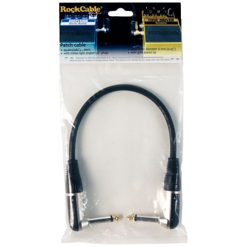 RockCable RCL 30131 D6 - Kątowy kabel Patch - 30 cm - 2