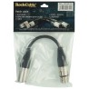 RockCable RCL 30150 D6 - Kabel Patch (XLR - XLR) - 15 cm - 2
