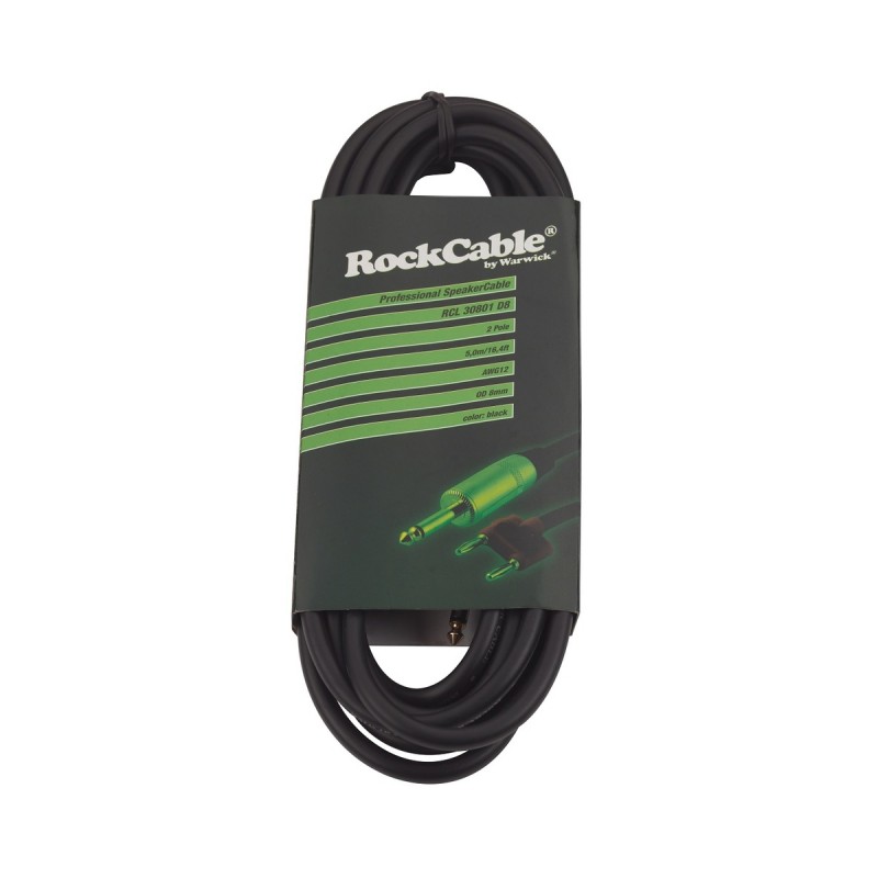 RockCable RCL 30801 D8 - Kabel głośnikowy - 5 m - 2