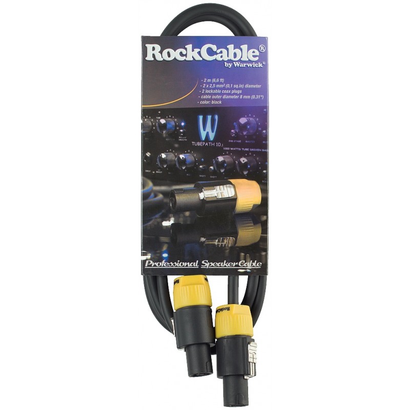 RockCable RCL 30512 D8 - Kabel głośnikowy - 2 m - 3