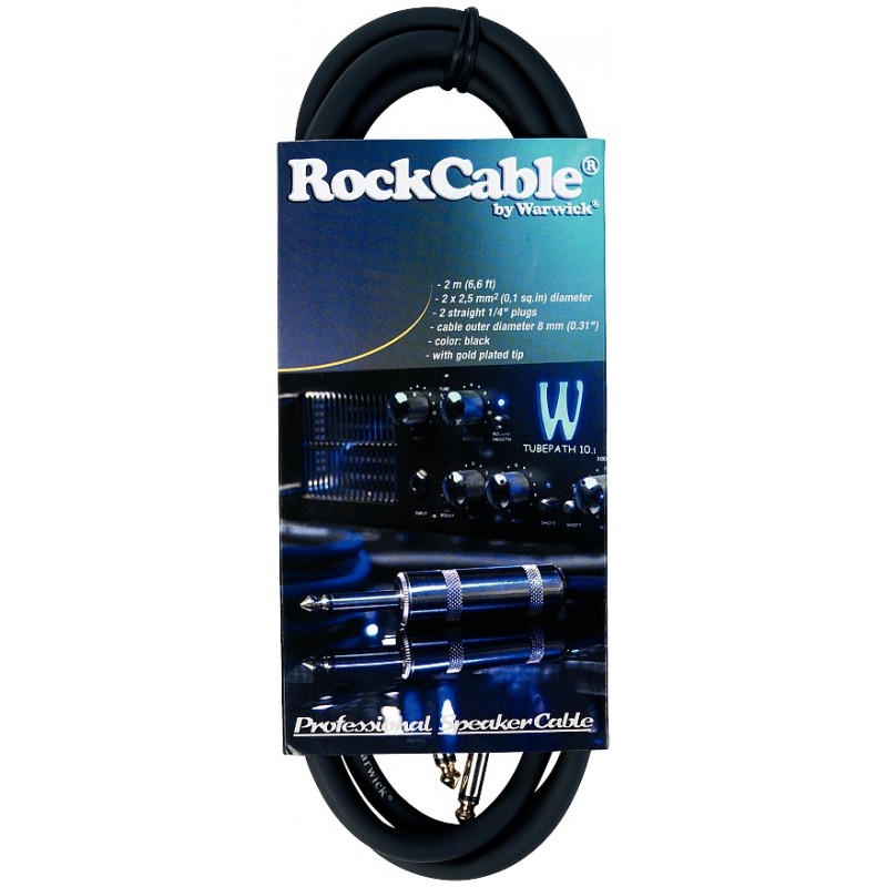 RockCable RCL 30402 D8 - Kabel głośnikowy - 2 m - 3