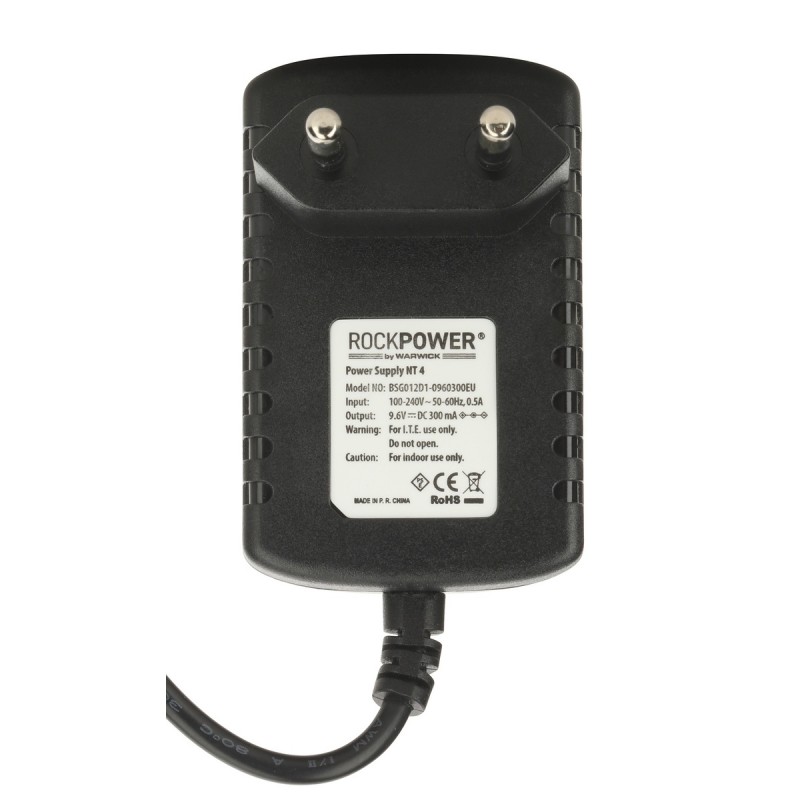 RockPower RP NT 4 EU - Zasilacz sieciowy (9,6V DC, 300 mA) - 3
