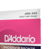 D'Addario EJ23 Phosphor Bronze Acoustic 09-45 - struny do akustyka - 4