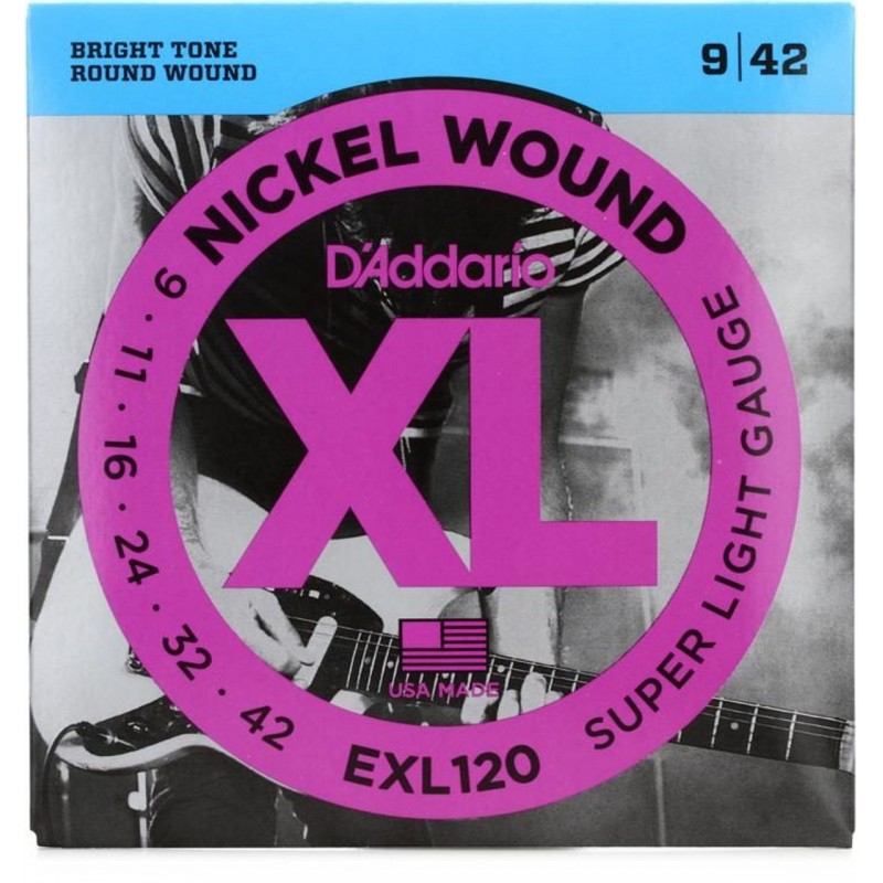 D`ADDARIO EXL 120 - struny do git. elektrycznej - 1
