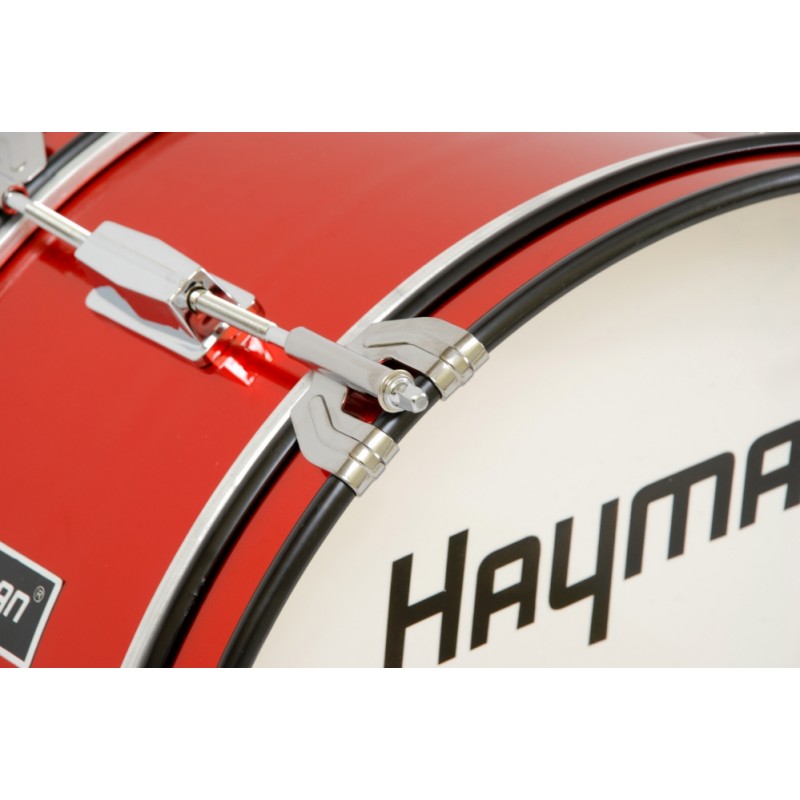 Hayman JMDR-1607 - bęben basowy marszowy 16x7″ z nosidłem - 5