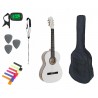 Gitara Klasyczna 3/4 + Pokrowiec + Tuner + Kostki Zestaw 003 - 1