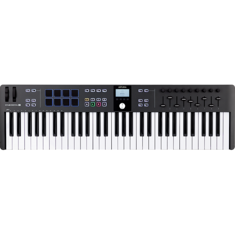 Arturia KeyLab Essential 61 mk3 Black - klawiatura MIDI USB - 1