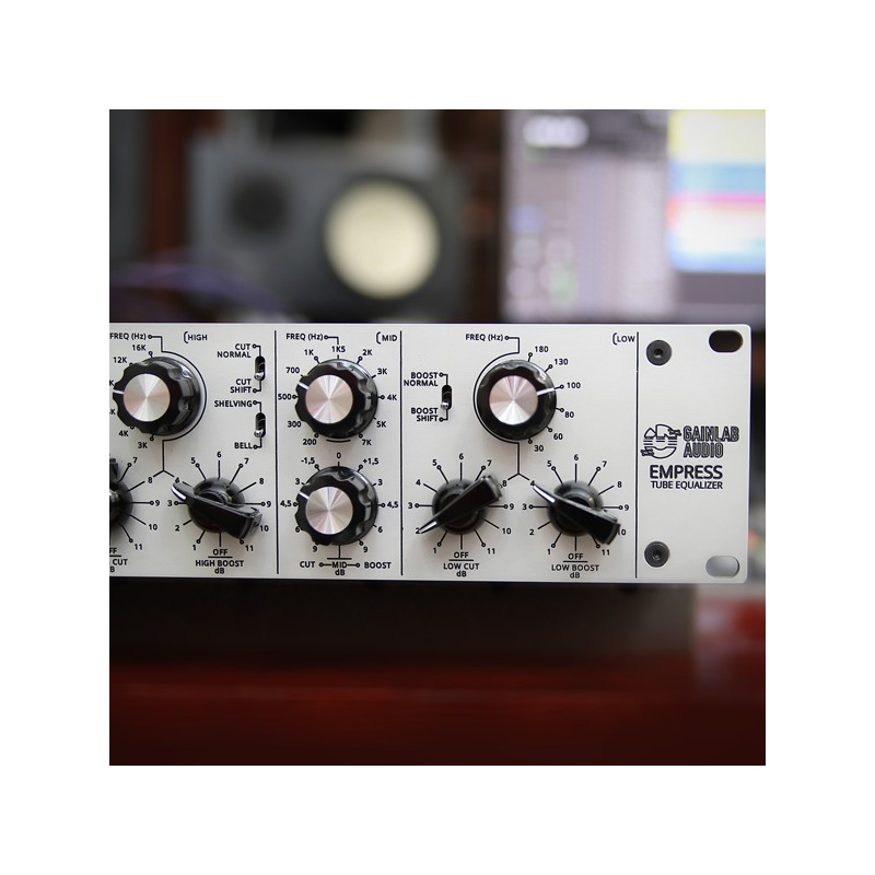 GAINLAB EMPRESS Dual 3-Band Tube Equalizer - korektor lampowy - 6