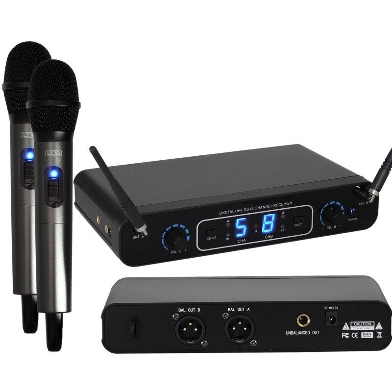 LDM D216slsH16 - Bezprzewodowy Zestaw z mikrofonami doręcznymi