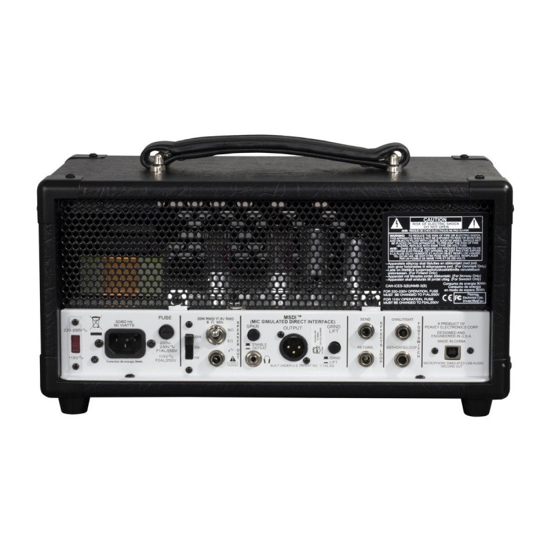 Peavey INVECTIVE MH 20W - lampowa głowa gitarowa - 4