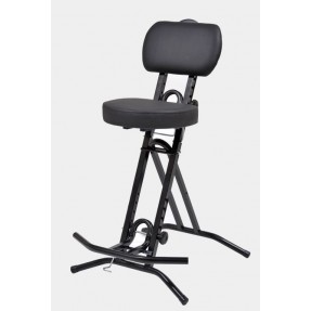 LIBEDOR TG - Krzesło dla gitarzysty, czarne