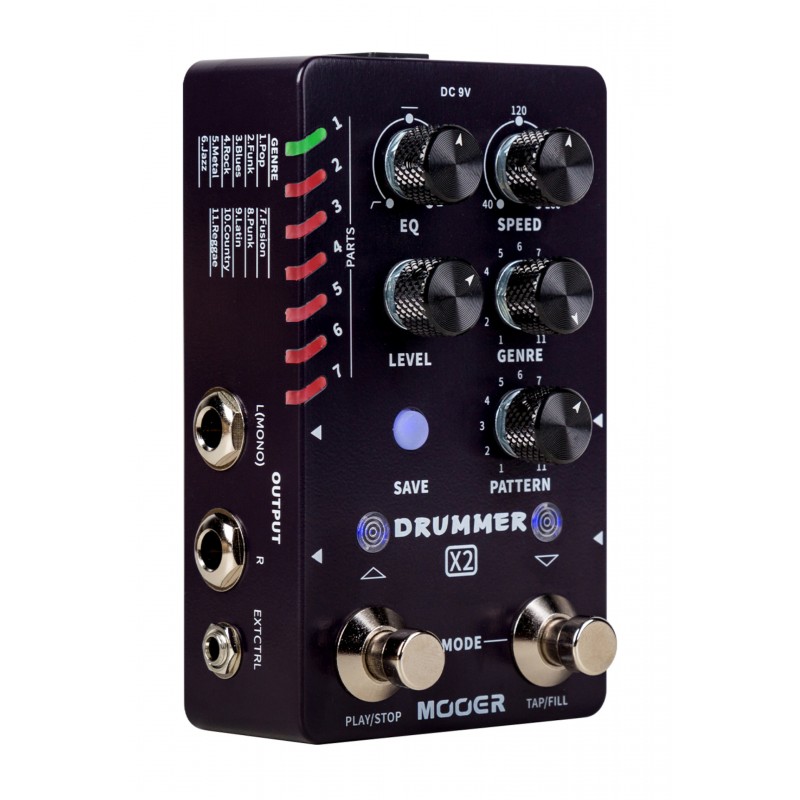 Mooer ME DRUMMER X2 - automat perkusyjny - 2