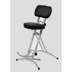 LIBEDOR TGN - Krzesło dla gitarzysty, nikiel