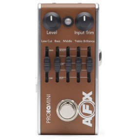 Fishman AFX Pro EQ Mini Acoustic Preamp and EQ - Preamp, Equalizer - 1