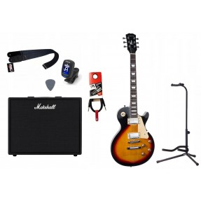 Gitara elektryczna + wzmacniacz 50W zestaw 1070 - 1