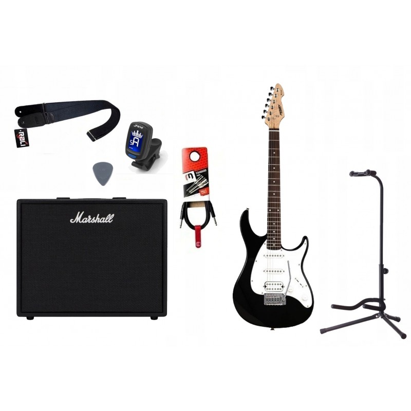 Gitara elektryczna + wzmacniacz 50W zestaw 1049 - 1