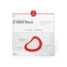 Evans 2 Inch E-Ring 10 Pack, 14 Inch - obręcz do kontroli overtonów - 2