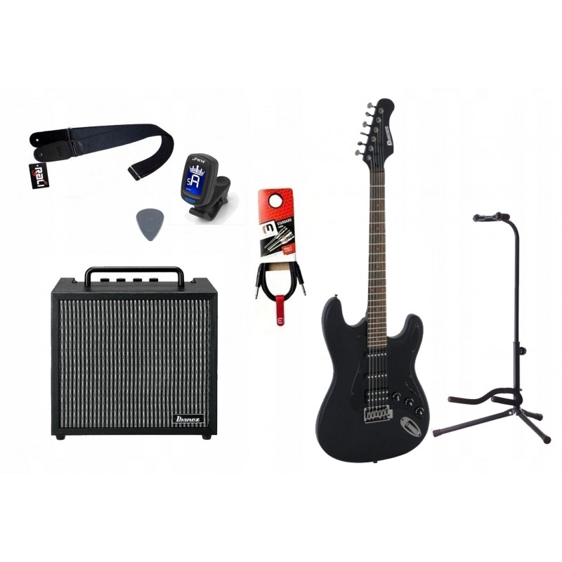 Gitara elektryczna + wzmacniacz 10W zestaw 1094 - 1