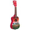 KALA KA UK SURFARI RW - ukulele sopranowe z pokrowcem - 2