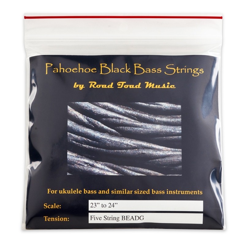 KALA KA STR UB RT B5 BLK - struny do ukulele basowego - 1