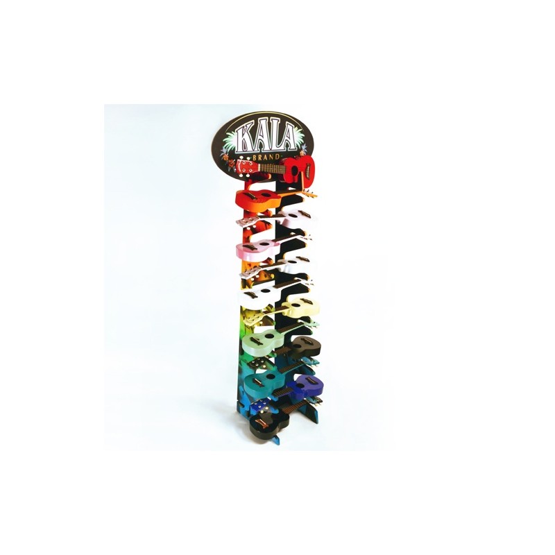 KALA KA AC SD 12UKE DISPL - statyw na 12 instrumentów ukulele - 1