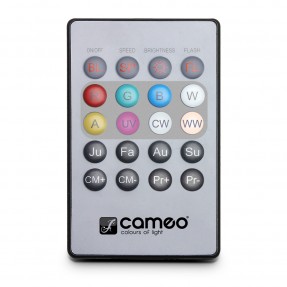Cameo FLAT PAR CAN REMOTE - Pilot na podczerwień do lampy PAR CAN - 1