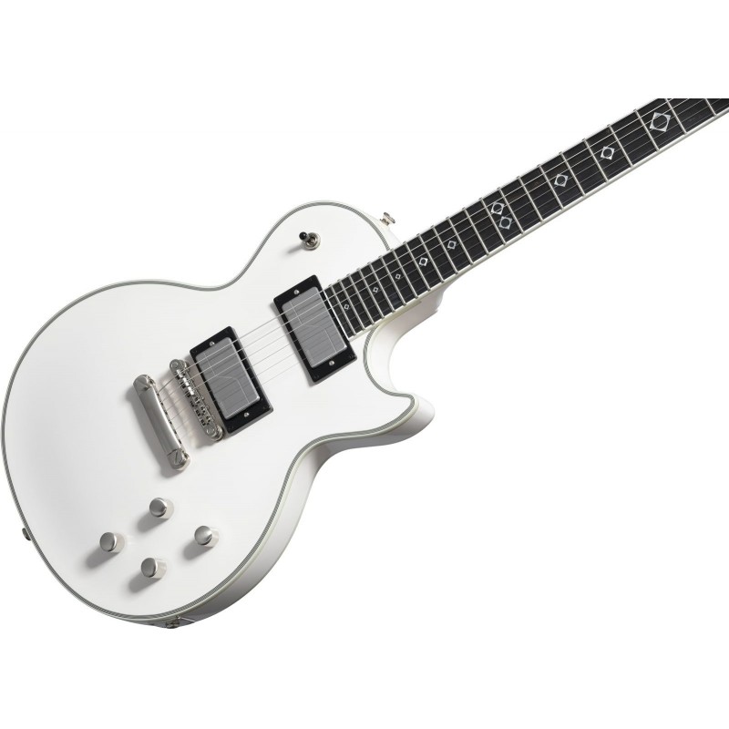 Epihone Jerry Cantrell Les Paul Custom Prophecy Bone White + Futerał - 4