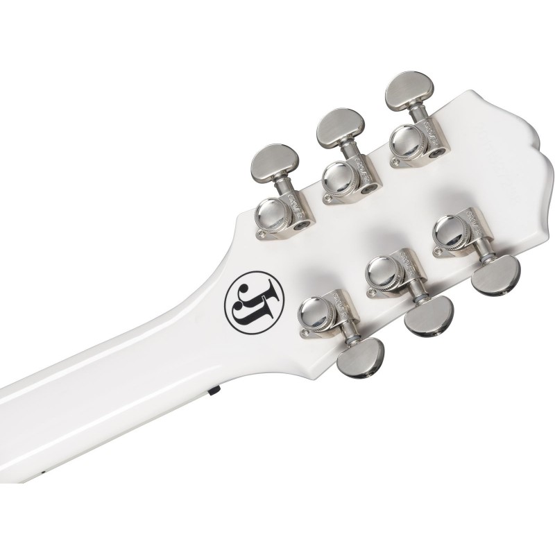 Epihone Jerry Cantrell Les Paul Custom Prophecy Bone White + Futerał - 5