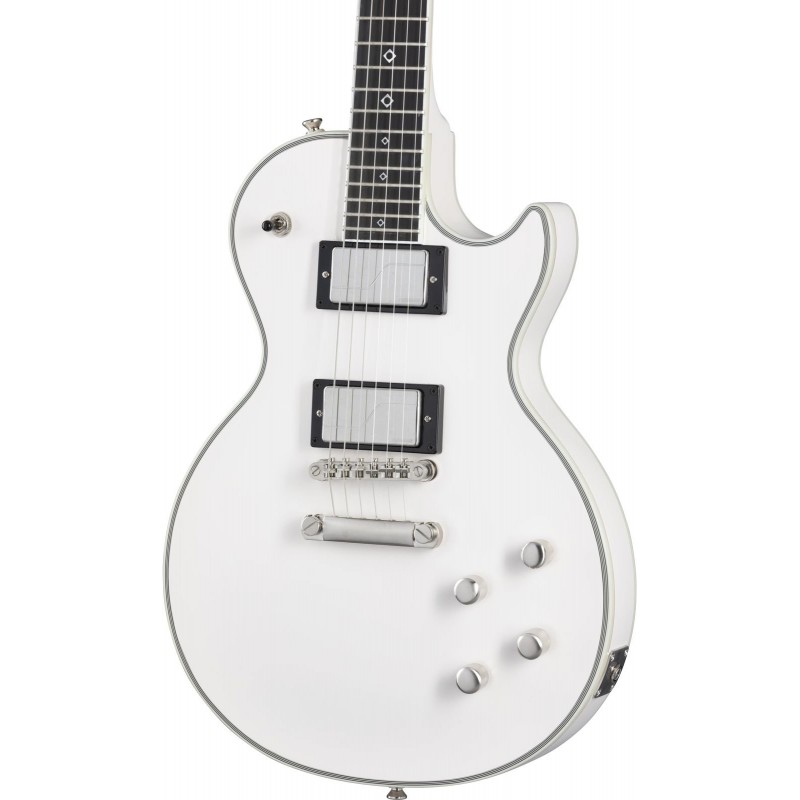 Epihone Jerry Cantrell Les Paul Custom Prophecy Bone White + Futerał - 6