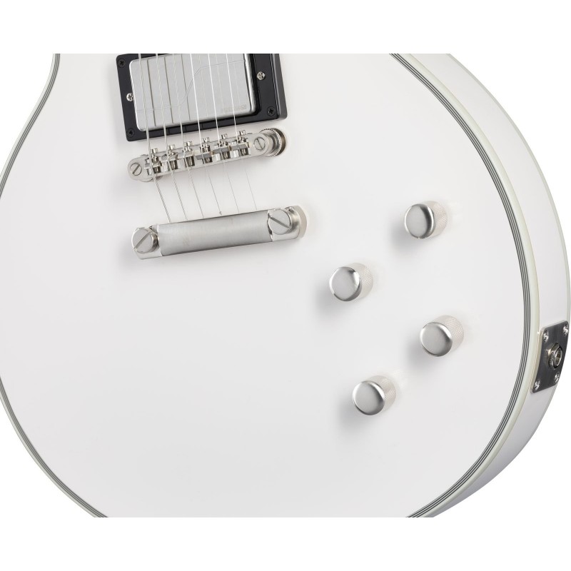 Epihone Jerry Cantrell Les Paul Custom Prophecy Bone White + Futerał - 7