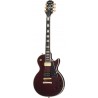 Epiphone Jerry Cantrell "Wino" Les Paul Custom Dark Wine Red - Gitara elektryczna + Futerał - 1