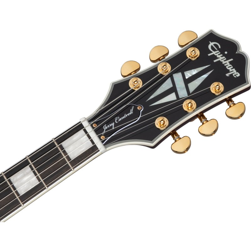 Epiphone Jerry Cantrell "Wino" Les Paul Custom Dark Wine Red - Gitara elektryczna + Futerał - 8