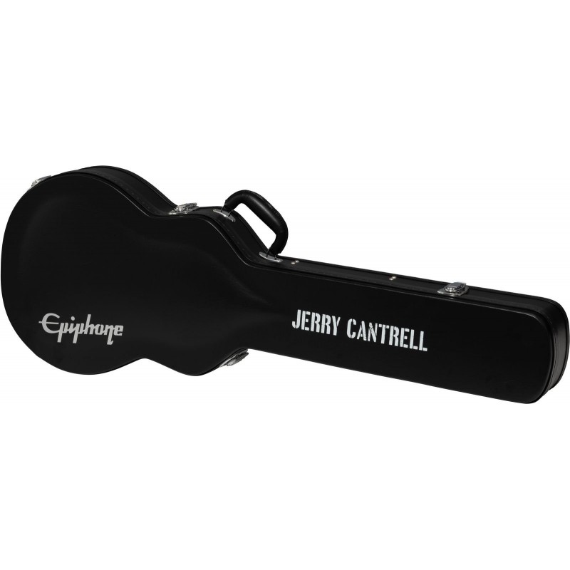 Epiphone Jerry Cantrell "Wino" Les Paul Custom Dark Wine Red - Gitara elektryczna + Futerał - 10