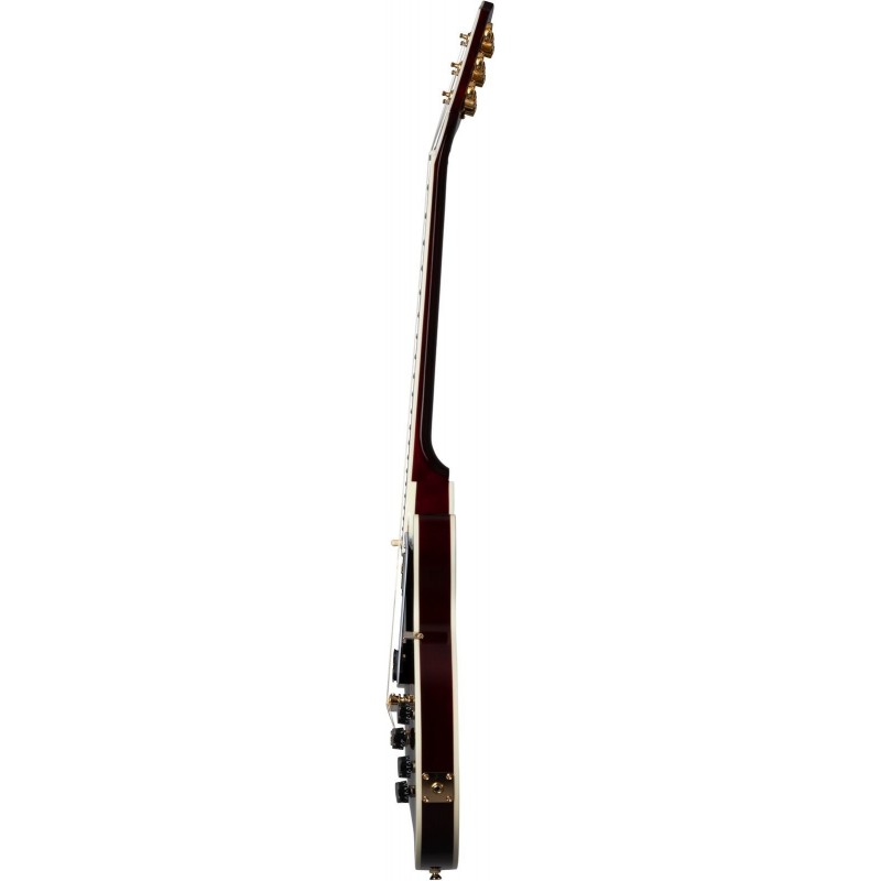Epiphone Jerry Cantrell "Wino" Les Paul Custom Dark Wine Red - Gitara elektryczna + Futerał - 3