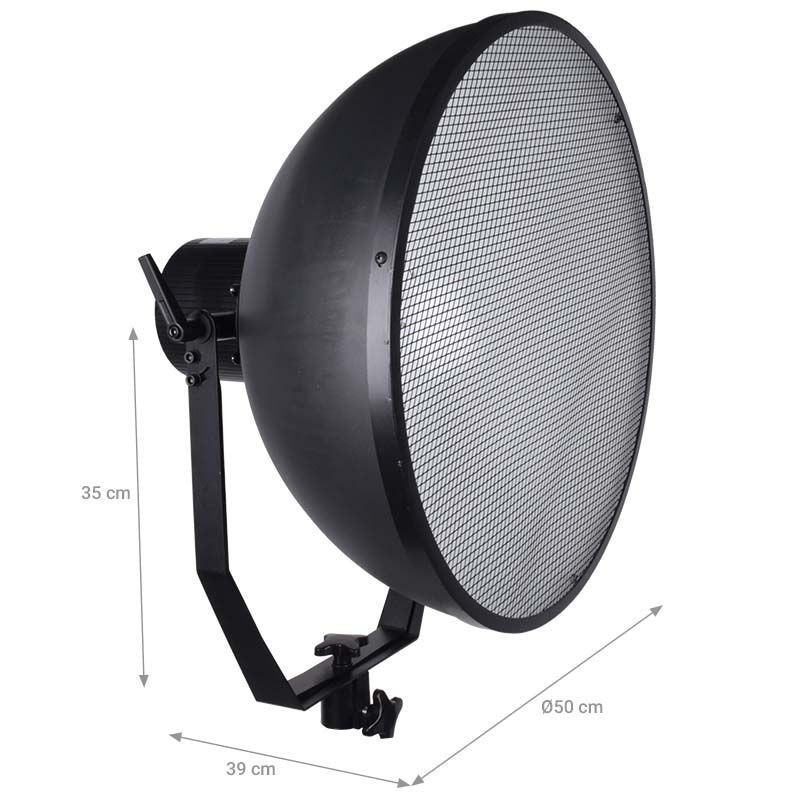 LIGHT4ME RETRO 500 RGBA IR reflektor sceniczny dekoracja światłem pilot - 4